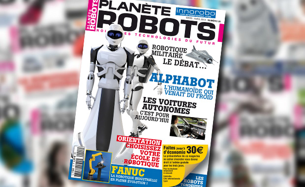 Magazine Planète Robots numéro 20 couverture