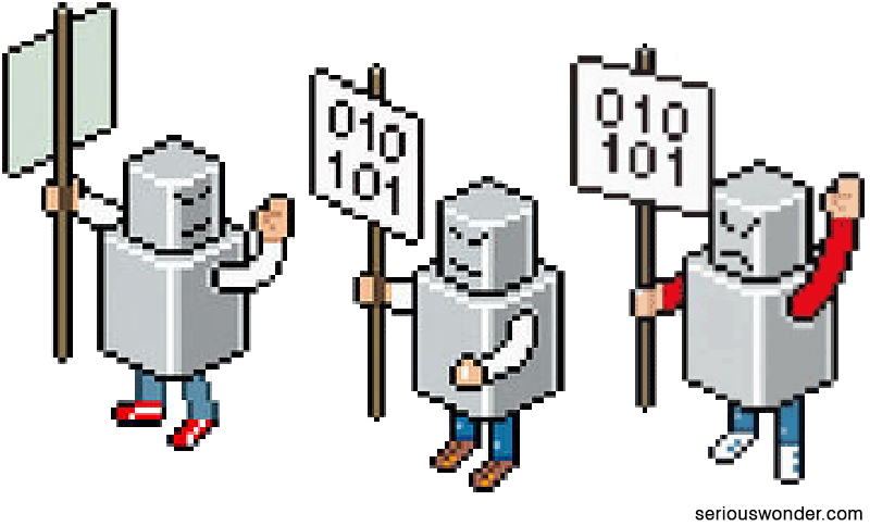 Robots on Strike!