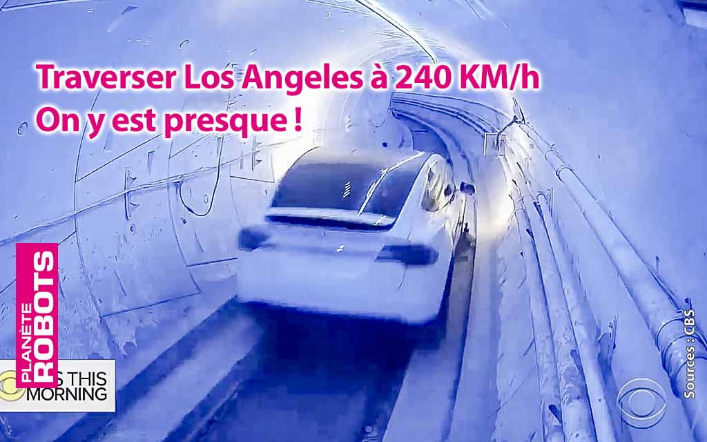 Principe validé par Elon Musk pour le tunnel de Boring
