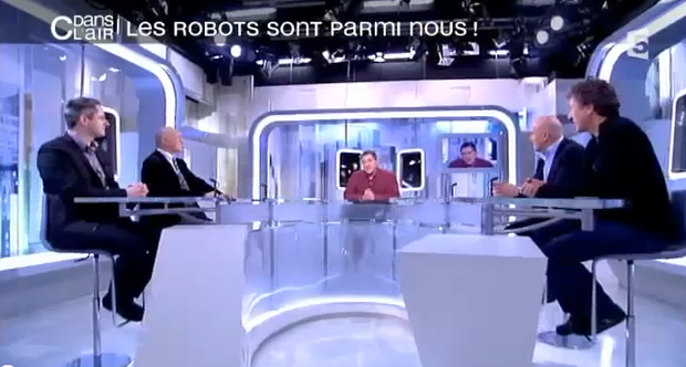 Frédéric Boisdron de Planète Robots sur France 5
