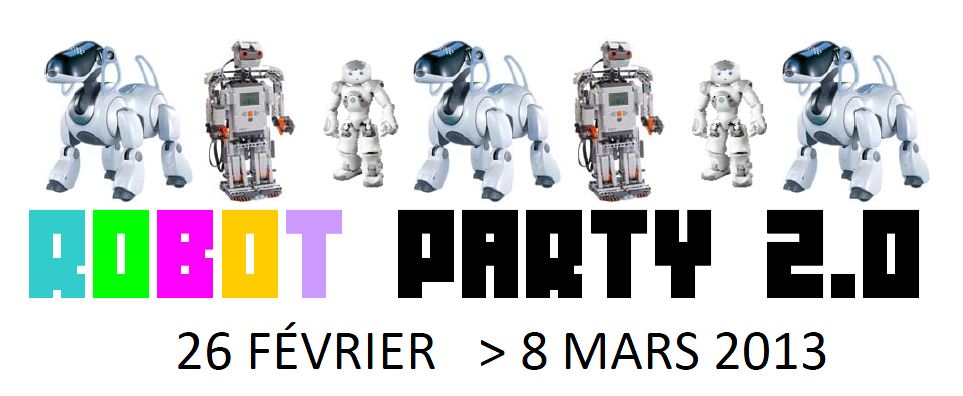 Robot Party 2.0 – 26 février au 8 mars à Meudon-La-Forêt