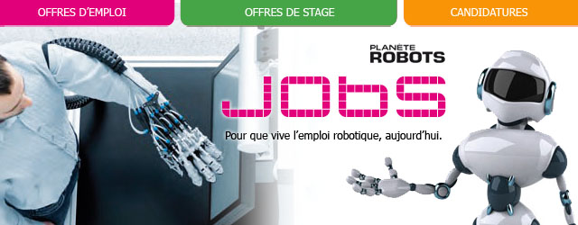 Lancement de Jobs, la plateforme française de l’emploi robotique !
