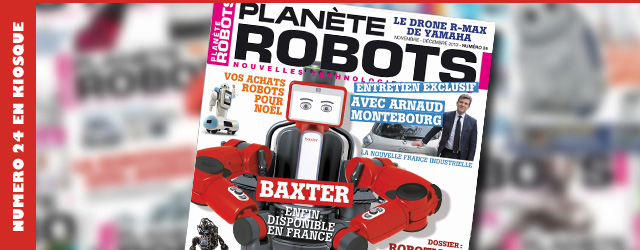 Magazine robotique Planète Robots, numéro 24 - robotique agricole