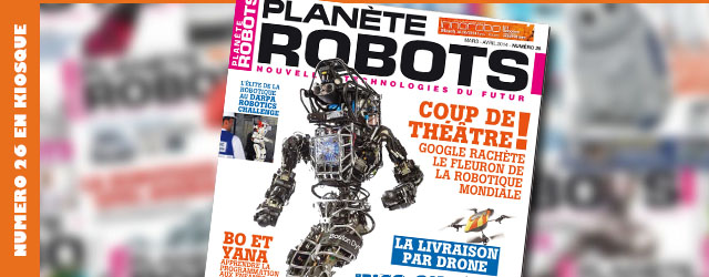 Magazine robotique Planète Robots, numéro 26 - Innorobo 