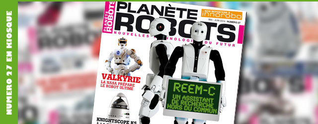 Magazine robotique Planète Robots, numéro 27 - Transhumanisme