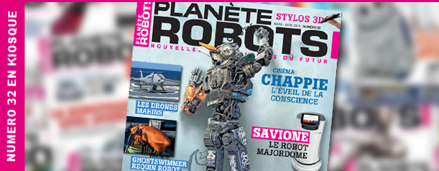 Planète Robots numéro 32 – Savione le Robot Majordome