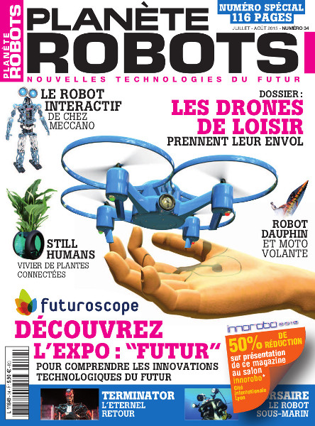 Planete Robots 34  - drones 