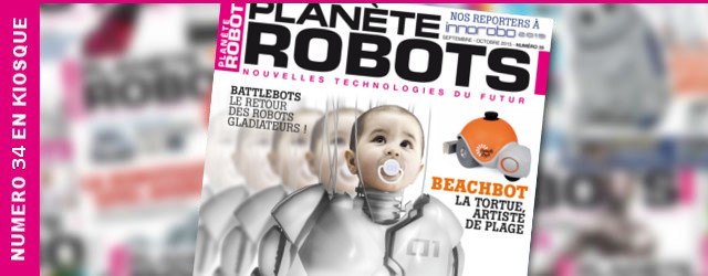 Magazine Robotique Planète-Robots Numero 35 - robotique secours handicap