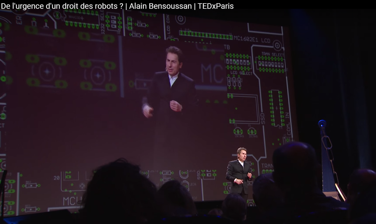 De l’urgence d’un droit des robots ? | Alain Bensoussan | TEDxParis