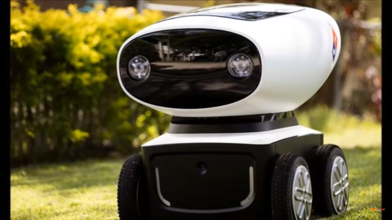 DRU : un robot qui viendra bientôt livrer vos pizzas !?