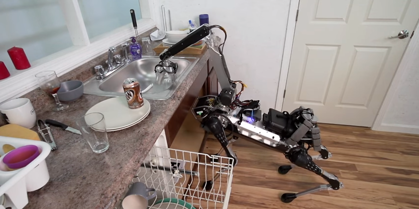 SpotMini, un robot très évolué capable de faire des tâches ménagères