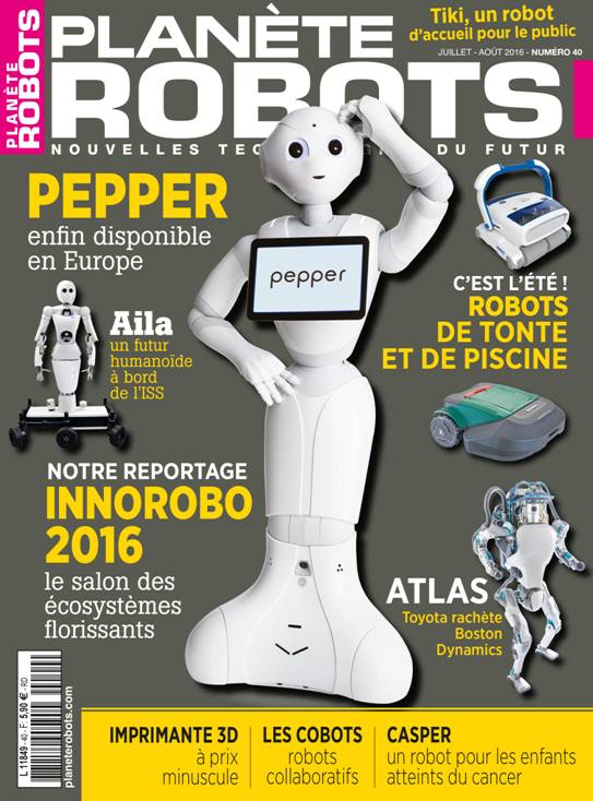 Planète Robot n° 40 est en kiosque !