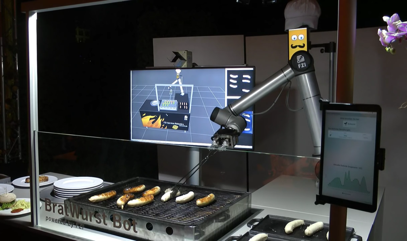 BratWurst Bot, un robot pour s’occuper du barbecue