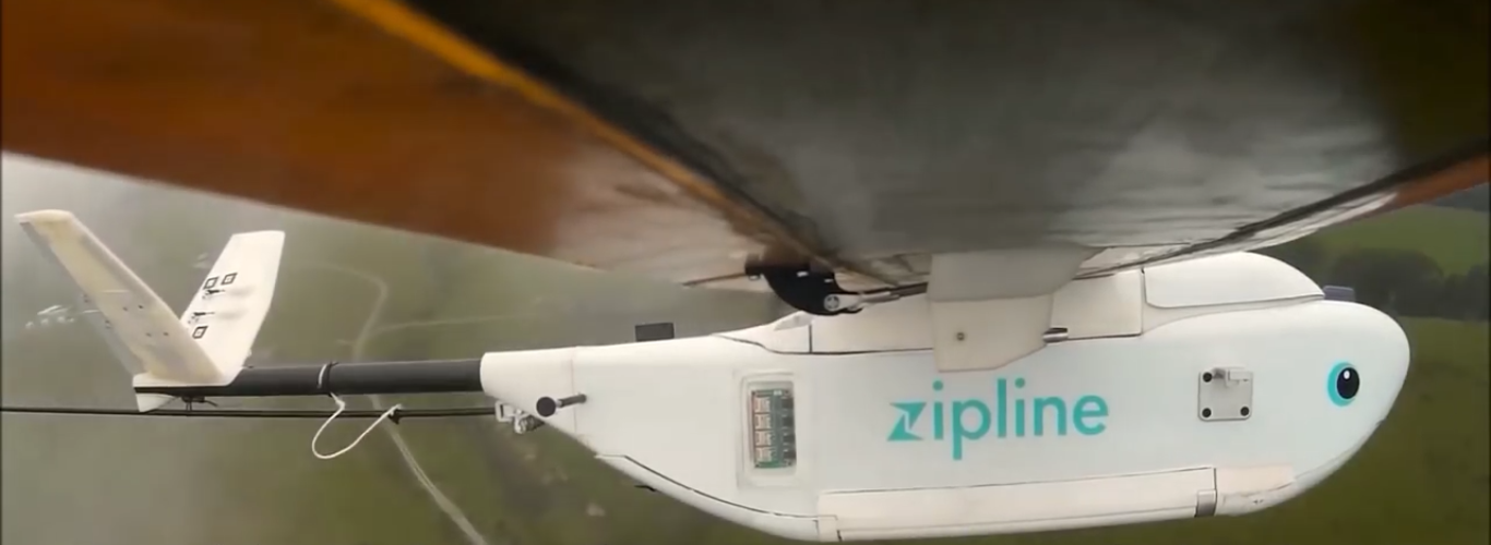 Zipline, un drone qui livre les médicaments au Rwanda