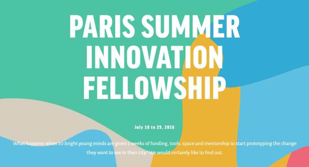 Paris Summer Innovation Fellowship - Planete Robots