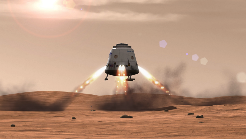 La NASA va accompagner SpaceX dans sa quête martienne