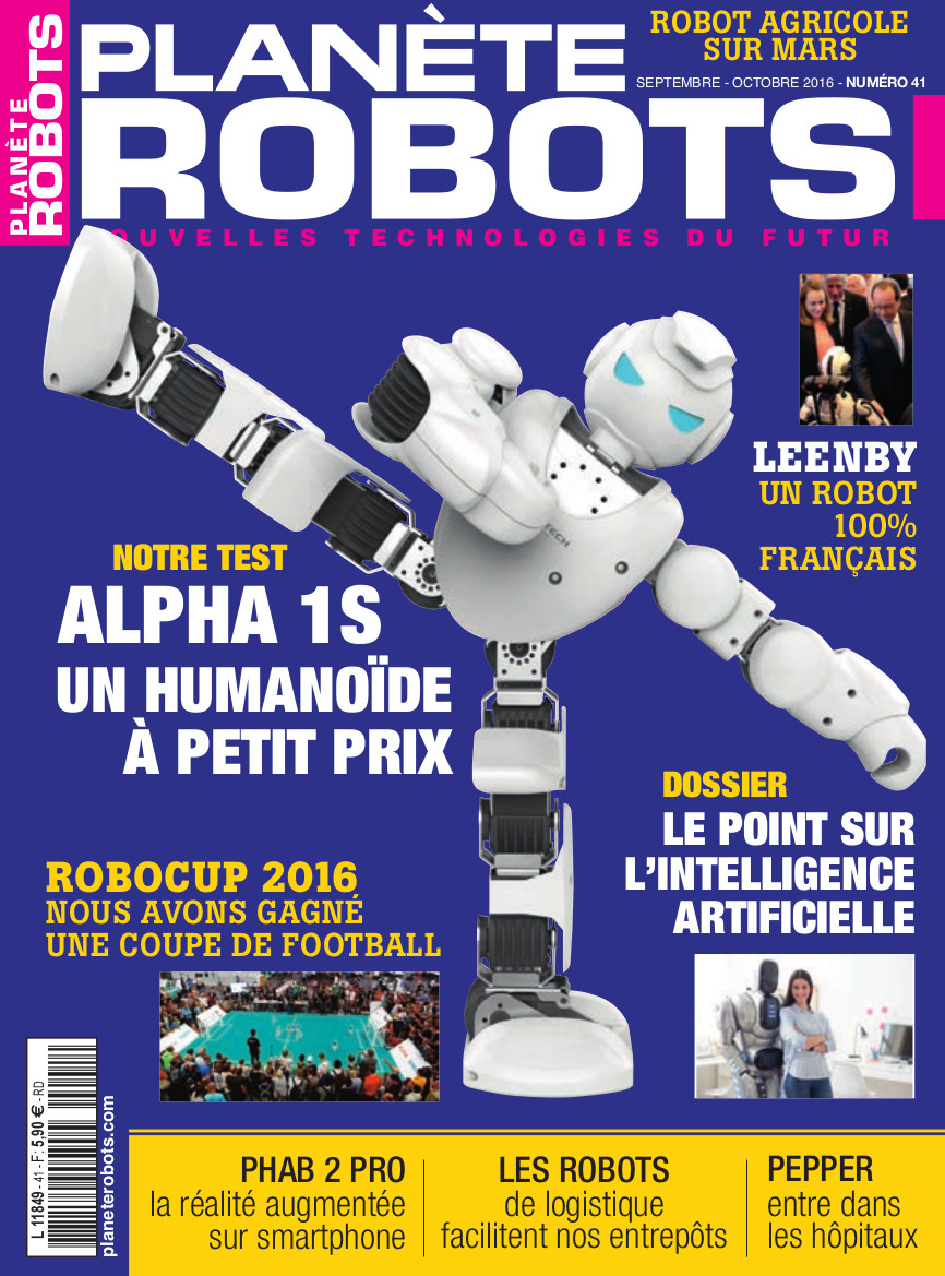 Planète Robots n°41 est en kiosque !