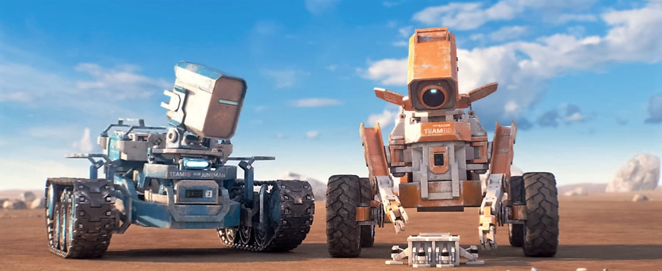 Planet Unknown, un court métrage qui met en scène 2 robots