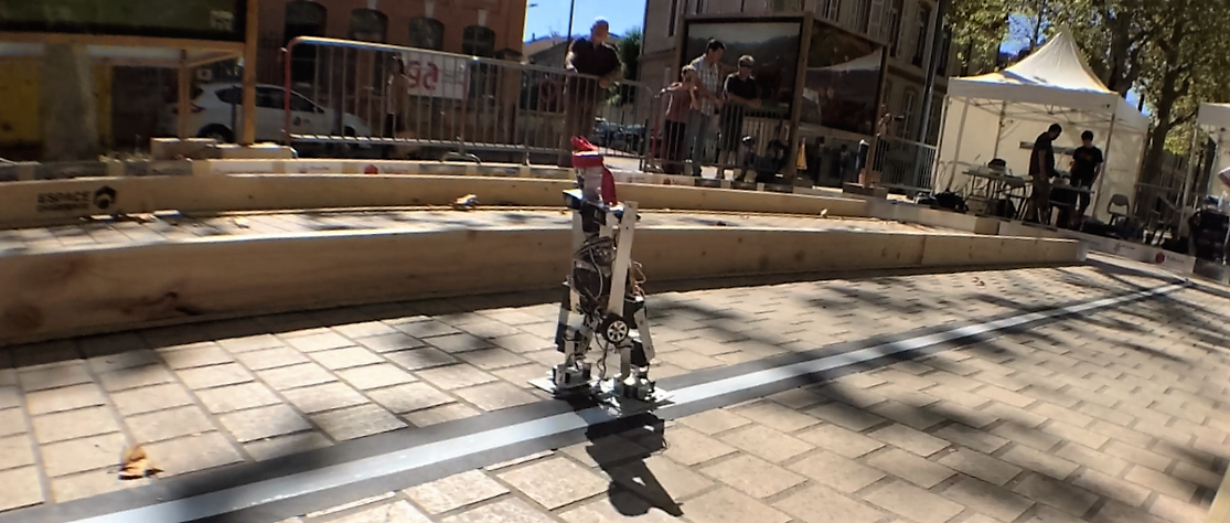 “Turbot” sort gagnant de la Toulouse Robot Race