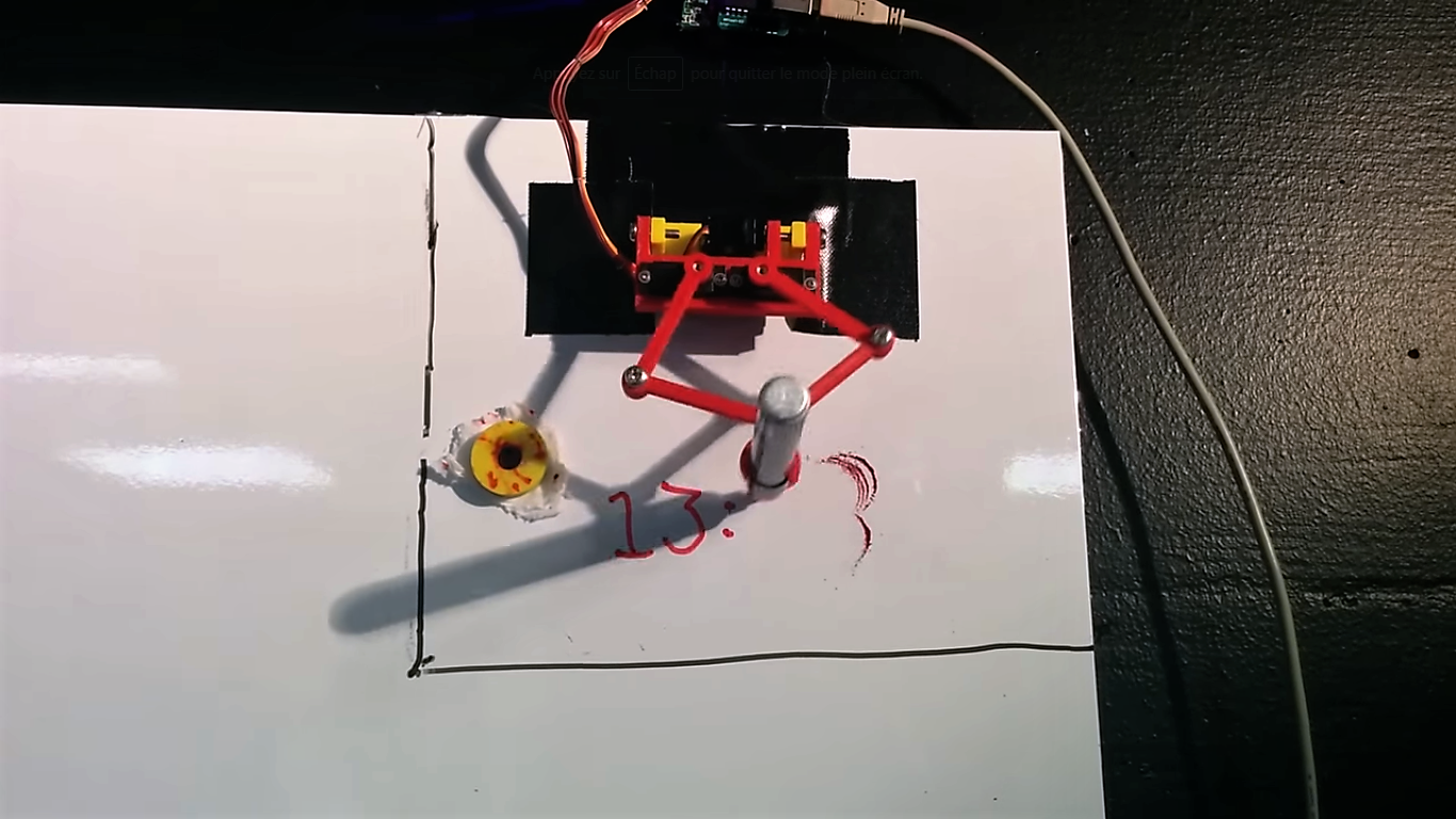 [Tuto] Créez vous même votre robot horloge pour tableau blanc
