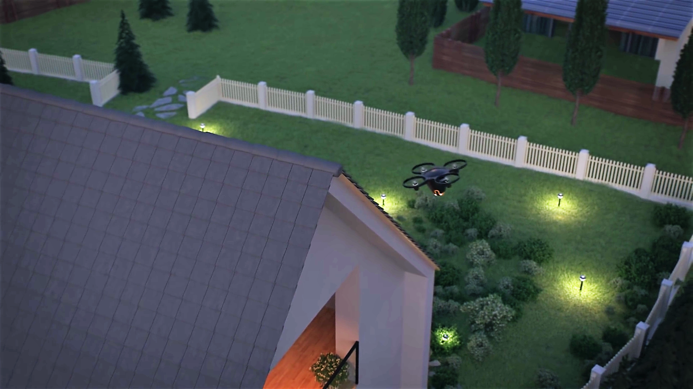 Un drone pour surveiller votre maison