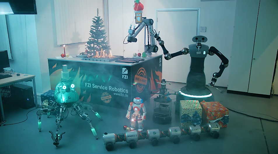 [Vidéo] Lorsque plusieurs robots s’unissent pour faire des cookies !