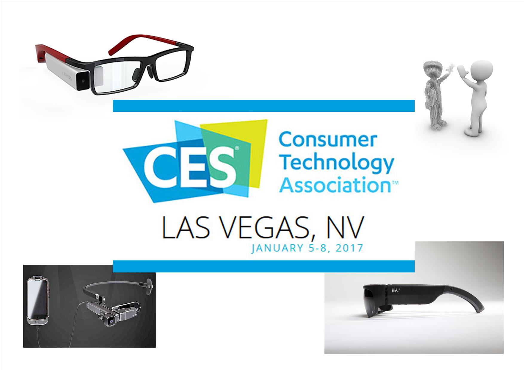 [CES 2017] 3 nouveaux modèles de lunettes connectées ou de réalité augmentée