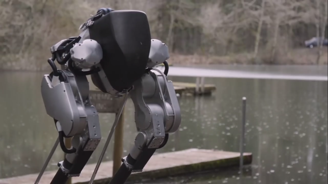 Cassie un robot bipède avec une dynamique de marche humaine