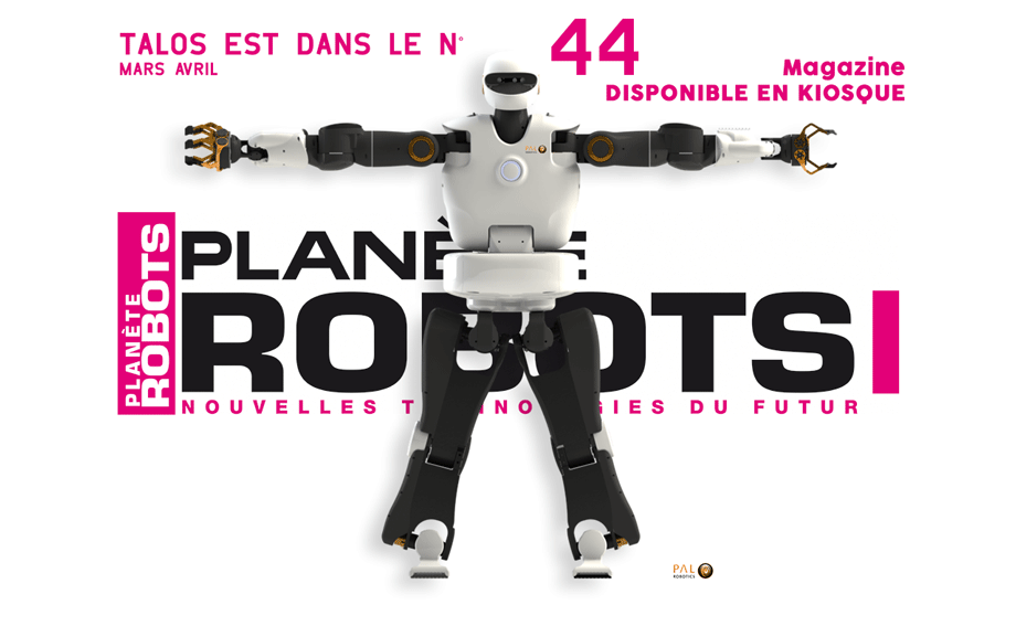 Le nouveau numéro de Planète Robots n° 44 disponible en kiosque