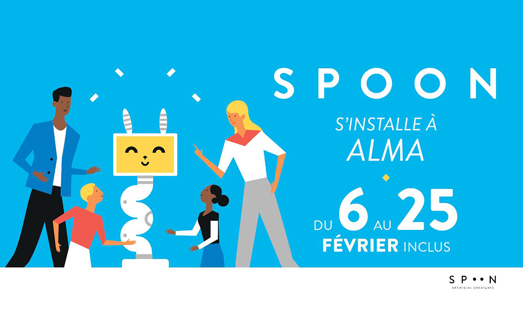 Spoon met en œuvre son robot intelligent dans un centre commercial rennais