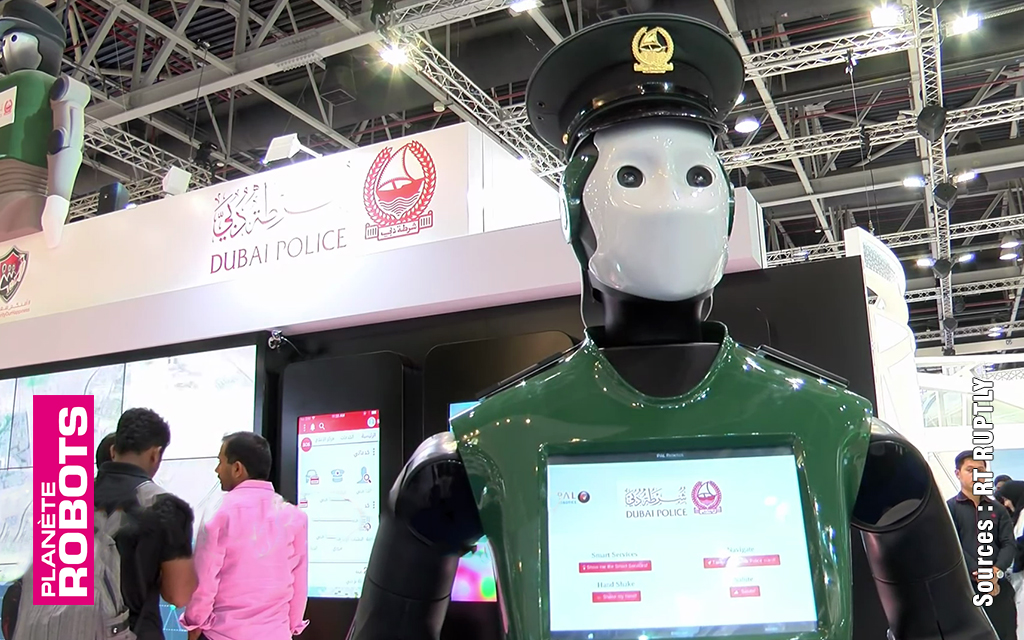 Des robocops dans les lieux publics à Dubaï cette année