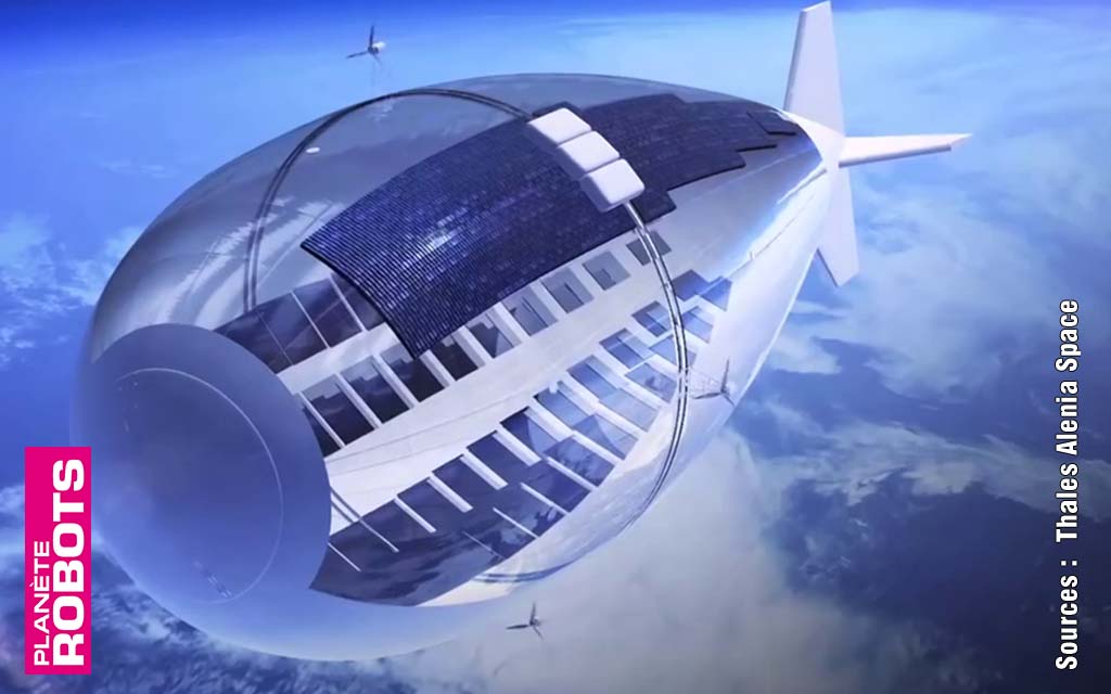 Stratobus un concept de drone sans aile