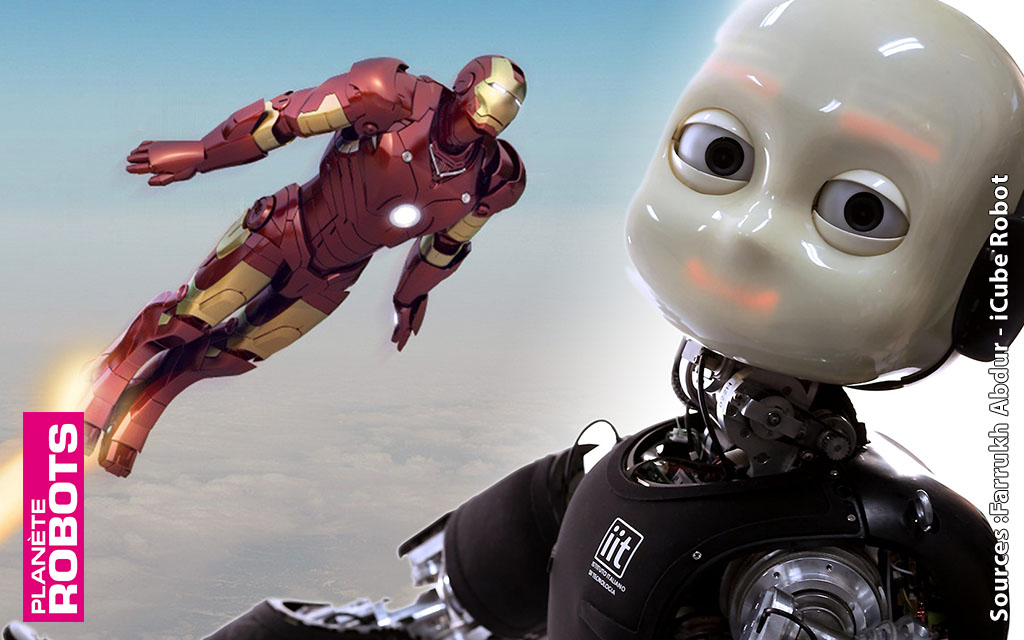 Donner les aptitudes de vol d’Iron Man à un robot humanoïde !