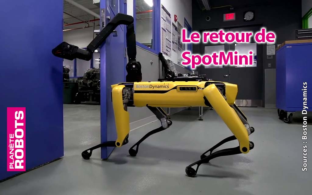 Un nouveau Buzz de Boston Dynamics avec Spotmini