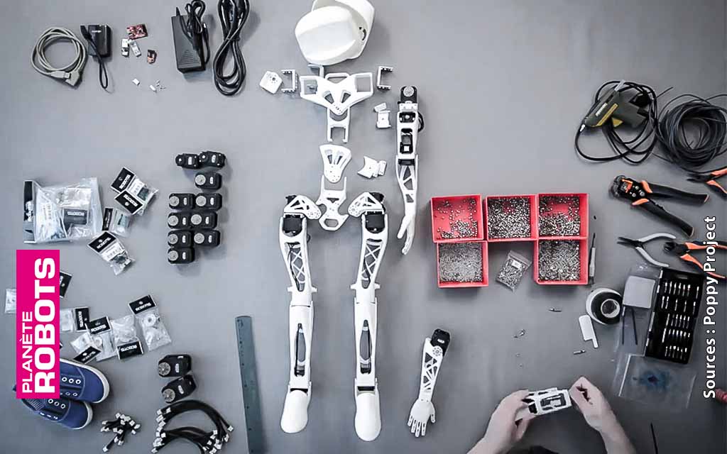 Quand l’impression 3D libère la création des robots