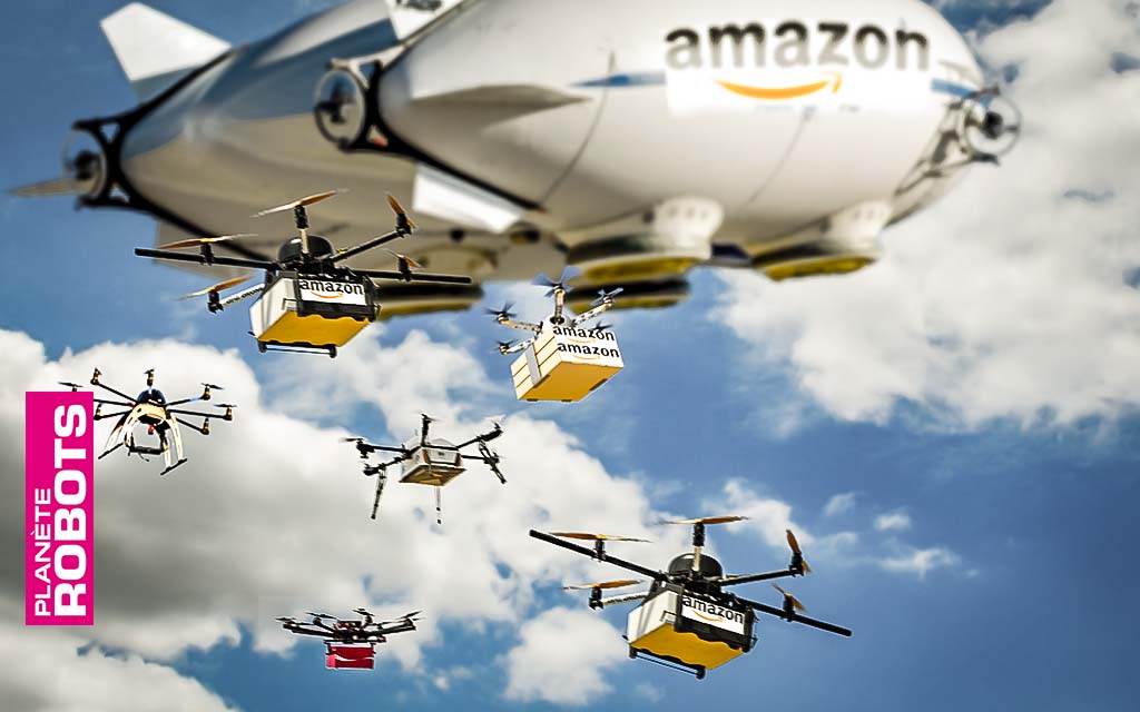 Quand les drones Amazon répondront au doigt et à l’œil !