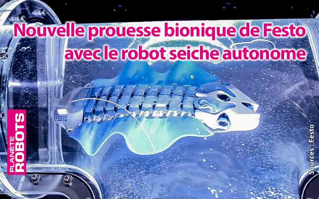 Un nouvel organisme bionique aquatique chez Festo