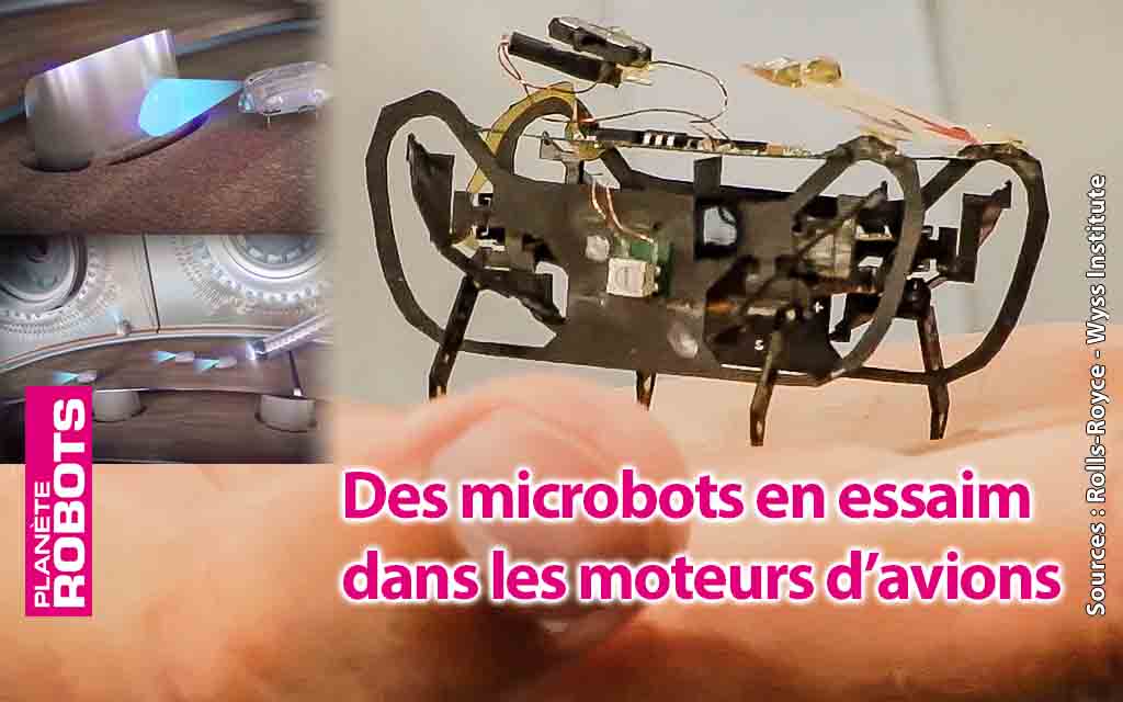 Y a-t-il des robots en essaim dans l’avion ?