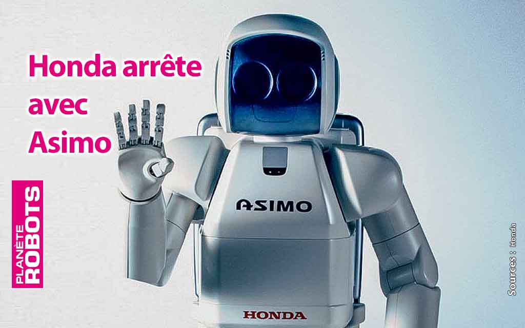 Le développement d’Asimo est stoppé par Honda