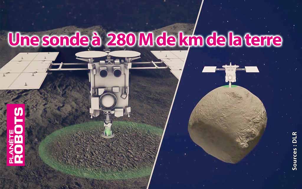 Un concentré de technologie à 280 millions de km de la terre