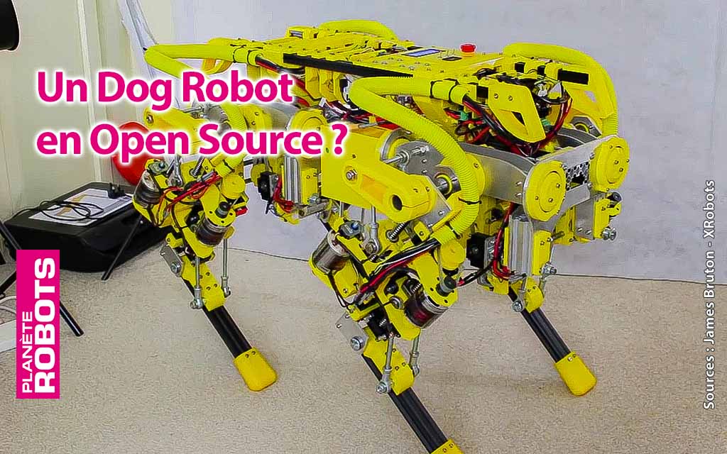 Un chien robot en Open Source