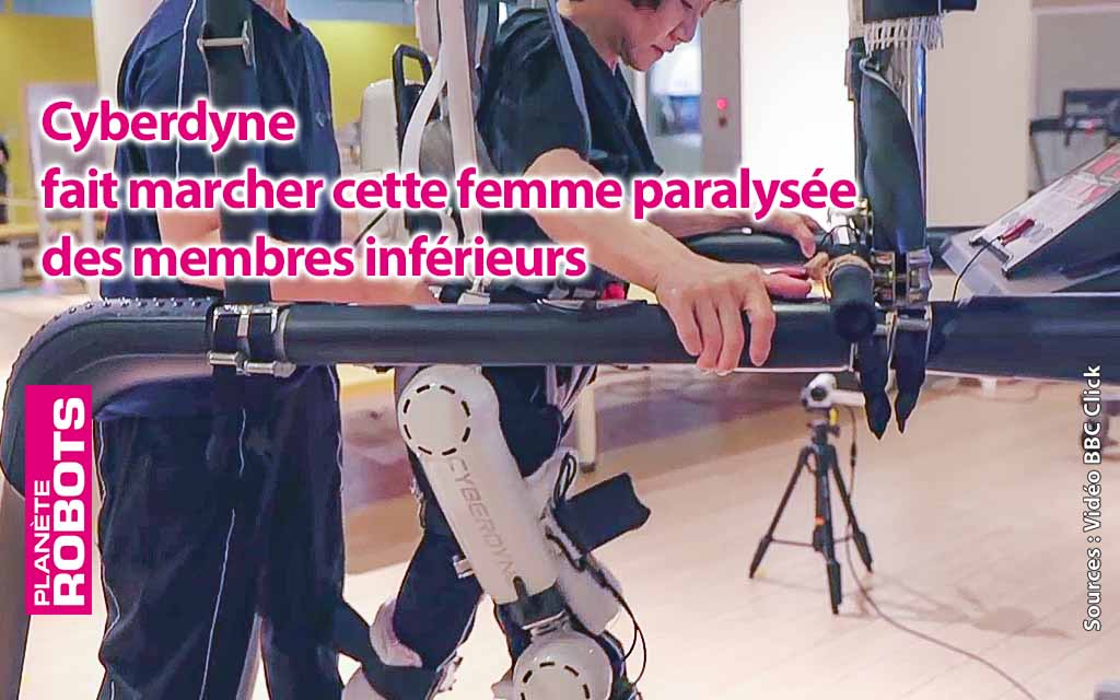 Les exosquelettes de Cyberdyne vont refaire marcher des paraplégiques