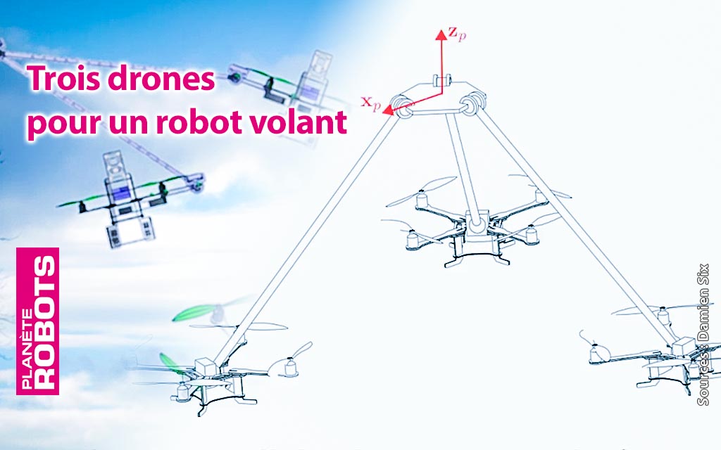 Plusieurs robots volants c’est parfois mieux qu’un seul drone