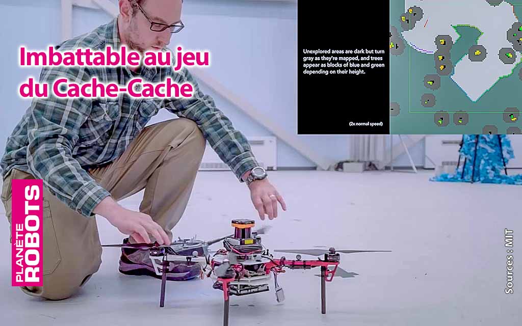 Ces drones du MIT gagnent toujours au jeu du cache-cache en forêt