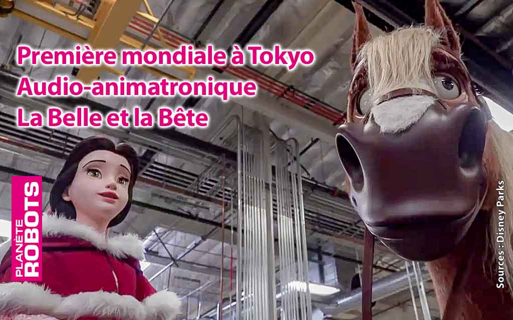 Les robots de La Belle et la Bête en 2020 à Tokyo !