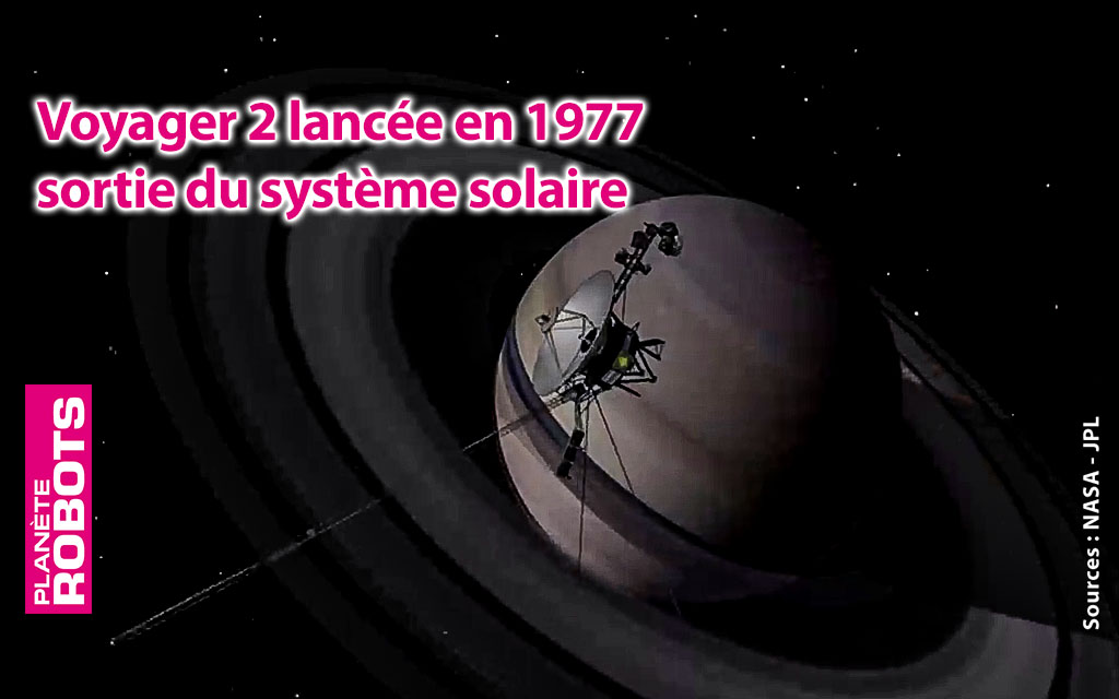 Voyager 2 vogue désormais dans l’Espace Interstellaire