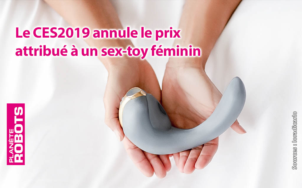 Le CES annule le prix attribué à un sex-toy