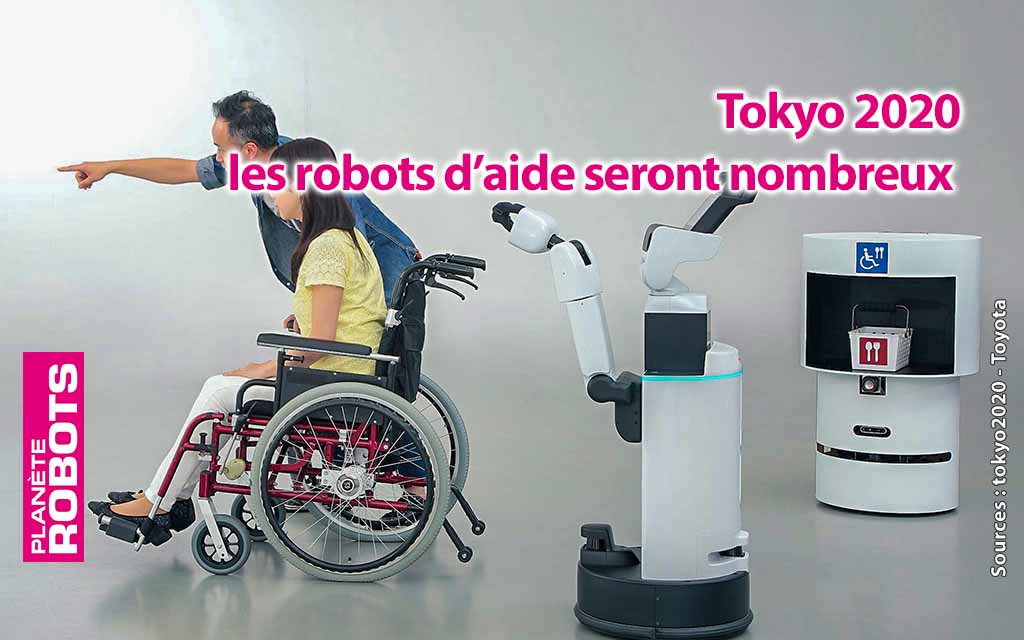 Pour les jeux olympiques 2020 de Tokyo, les robots en force !