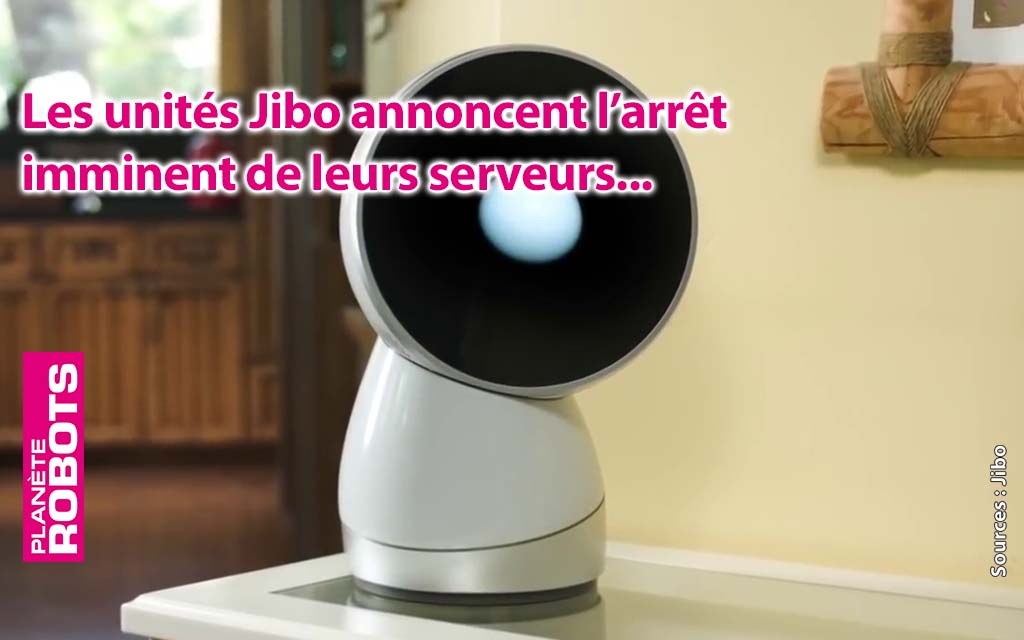 Le Robot Jibo c’est fini