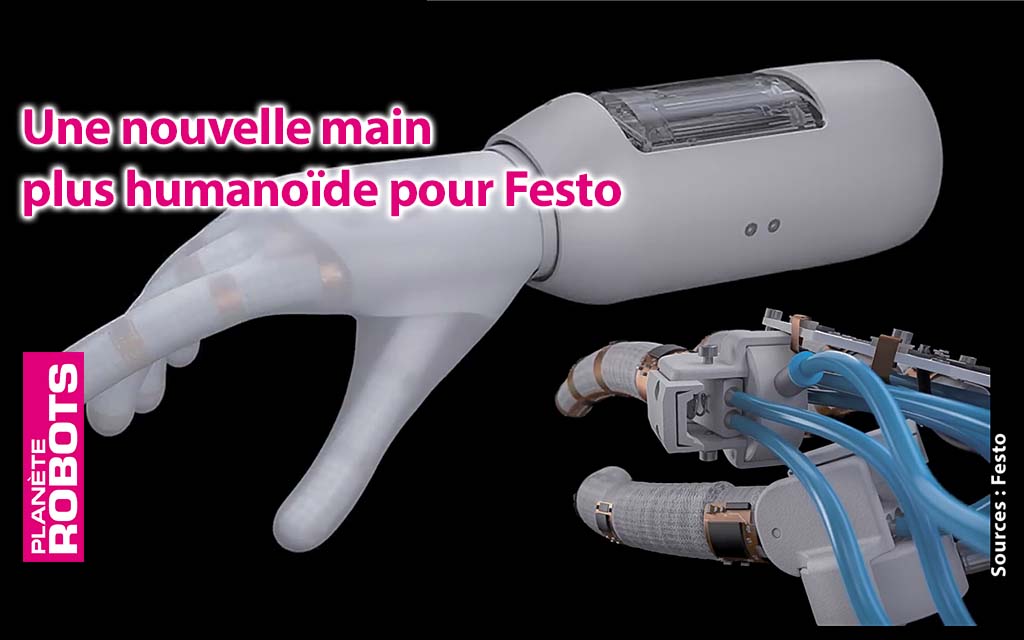 Festo présente une nouvelle main pneumatique